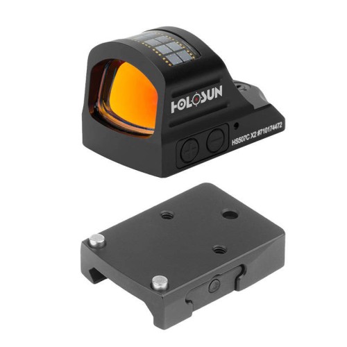 Holosun - Celownik kolimatorowy HS507C X2 Micro Red Dot + montaż Picatinny-1 59763 