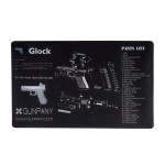 Gunpany - Mata do czyszczenia broni Glock Gun - Czarny - SCBM-02