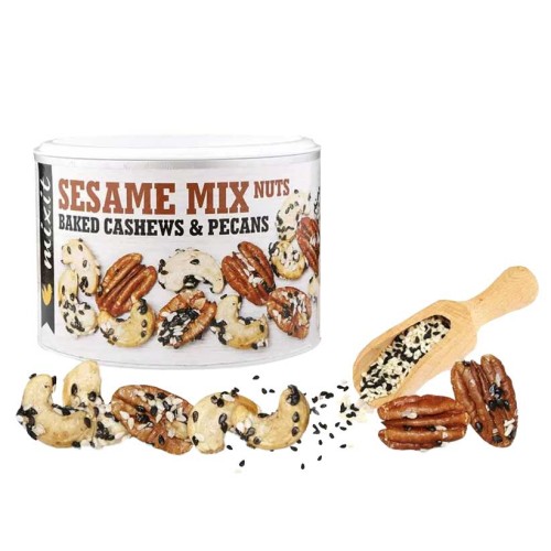 Pieczone orzechy z sezamem i różową solą Mixit Sesame Mix Nuts 150 g- 59791 