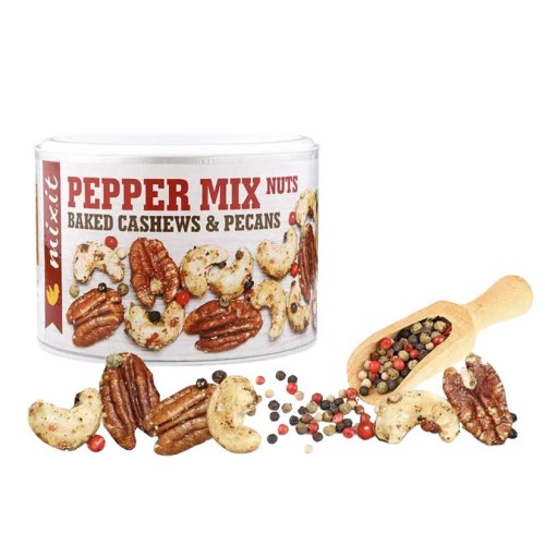 Pieczone orzechy z czterema rodzajami pieprzu Mixit Pepper Mix Nuts 150 g- 59792 