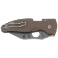 Nóż składany Spyderco Microjimbo Sprint Run Brown G10, Stonewashed CPM 15V by Michael Janich (C264GPBN15V)-2 59856 