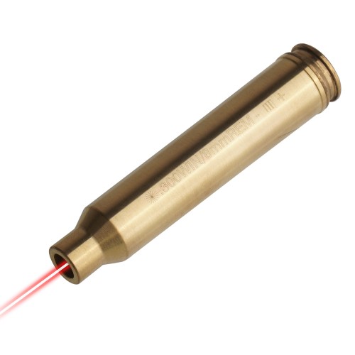 VipeRay - Nabój laserowy .300 Win. Mag. - Czerwony laser - Mosiężny - SCBCR-08-1 59866 