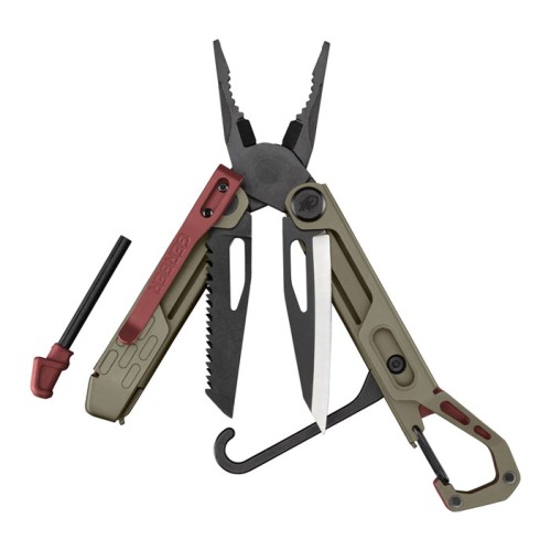 Multitool Gerber Stakeout Spark - 10 narzędzi - Coyote Brown - 1070226-1 59868 
