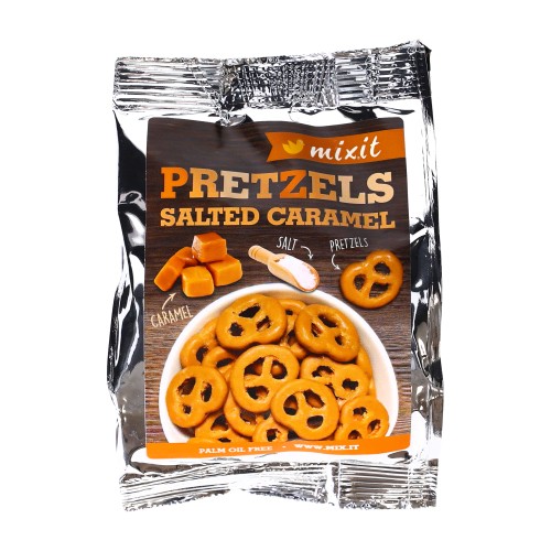 Precelki Mixit do kieszeni słony karmel 70 g- 59871 