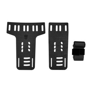 Obniżony montaż kabury Ginger's Tactical Gear do pasa GTG Viper Black