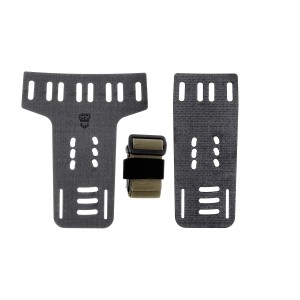 Obniżony montaż kabury Ginger's Tactical Gear do pasa GTG Viper Ranger Green