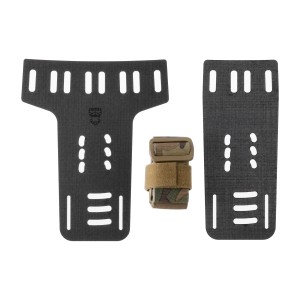 Obniżony montaż kabury Ginger's Tactical Gear do pasa GTG Viper Multicam