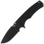 Nóż składany Fox Uro Black G10, Black PVD Niolox by Wander Tactical (FX-557 B)  EDC