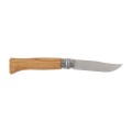 Nóż składany Opinel 8 inox dąb seria Animal - bizon-1 60032 