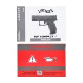 Replika pistolet Walther PDP Compact 4" 6 mm BB green gas-11 60049 