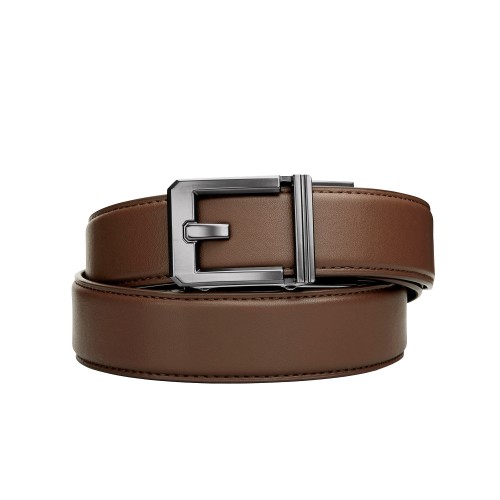 Pas strzelecki Kore Essentials Armortek Leather Gun Belt X3 brązowy- 60145 
