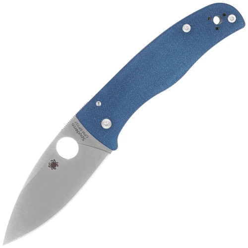 Nóż składany Spyderco Bodacious Cobalt Blue G10, Satin CPM SPY27 by Sal Glesser (C263GPCBL)-1 60190 