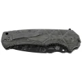 Nóż składany Fox Uro OD Green Canvas Micarta, Acid Washed Niolox by Wander Tactical (FX-557)-2 60211 