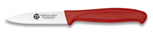 Nóż kuchenny Top Cutlery Peeler Red ABS, Satin 3Cr13Mov (17312-RO)