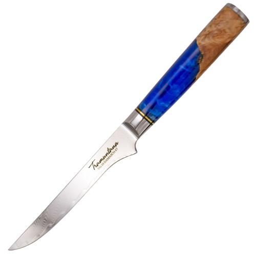 Nóż Kuchenny Tramuntana Decor Habitat Boning Stabilized Wood/Epoxy, VG10 Damascus (TK-CD04)-1 60305 