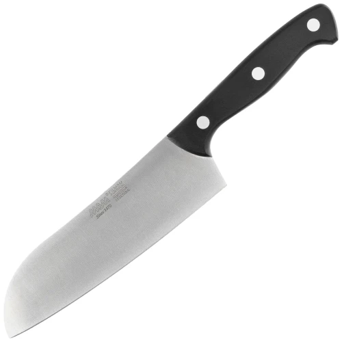 Nóż kuchenny MAM Professional Santoku Black Polymer, Polished X50CrMoV15 (701)-1 60323 