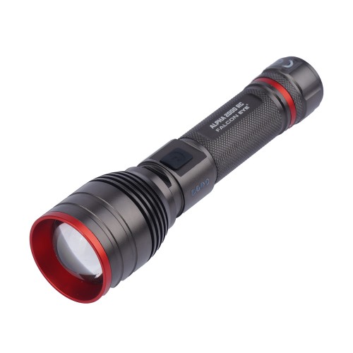 Falcon Eye - Latarka ręczna Alpha 2000 RC - Strobe - Focus - 2000 lm - Czarna - FHH0123-1 60335 