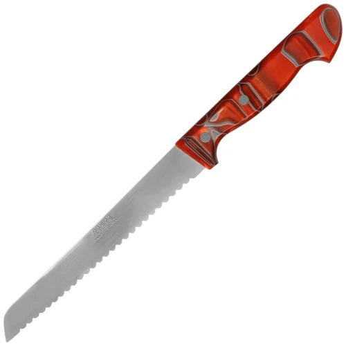 Nóż kuchenny do chleba MAM Bread Red Metakrilat, Serrated Stainless Steel (4340)-1 60361 