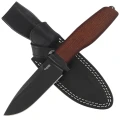 Nóż LionSteel Acha Natural Burlap Micarta, Black Stonewashed M390 by Molletta (AH B BLN)-2 60484 