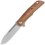Nóż składany MKM Clap Santos Wood, Satin M390 by Bob Terzuola (MK LS01-S)