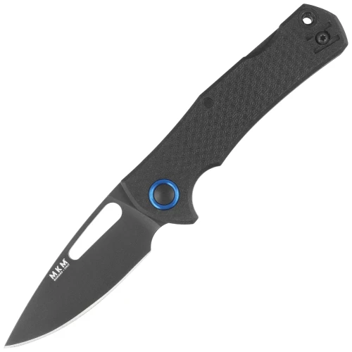 Nóż składany MKM Lov Black FRN, Black Top Shield N690 by Jesper Voxnæs (MK LV-PBK)-1 60490 