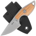 Nóż na szyje MKM Mikro 1 Olive Wood, Satin M390 by Jesper Voxnæs (MK MR01-O)-2 60492 