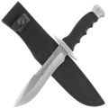 Nóż Muela 85-162 Black Rubber, Satin Nitro-42-2 60501 