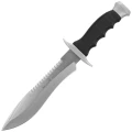 Nóż Muela 85-182 Black Rubber, Satin Nitro-42-1 60503 