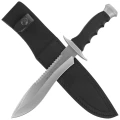Nóż Muela 85-182 Black Rubber, Satin Nitro-42-2 60503 