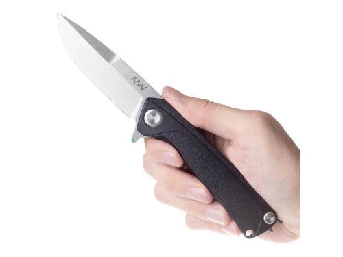Nóż składany ANV Z100 BB Black GRN, Stonewashed Sleipner (ANVZ100-051)-1 60508 