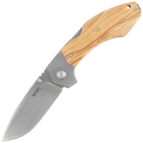 Nóż składany MKM Hero Olive Wood, Satin M390 by Tommaso Rumici (MK HR-OT)-1 60516 