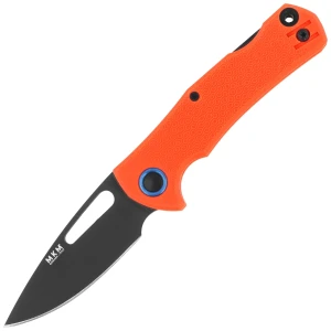 Nóż składany MKM Lov Orange FRN, Black Top Shield N690 by Jesper Voxnæs (MK LV-POR)