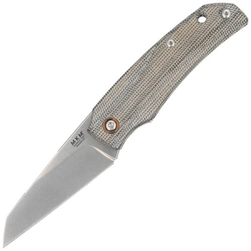 Nóż składany MKM Ice Gray Canvas Micarta, Stonewashed MagnaCut by Tommaso Rumici & Denis Simonutti (MK IC-GC)-1 60554 