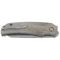 Nóż składany MKM Ice Gray Canvas Micarta, Stonewashed MagnaCut by Tommaso Rumici & Denis Simonutti (MK IC-GC)-2 60554 