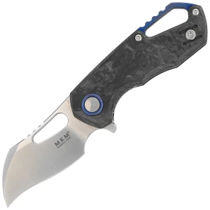 Nóż składany MKM Isonzo Hawkbill Marble Carbon Fiber, Satin M390 by Jesper Voxnæs (MK FX03M-1CM)