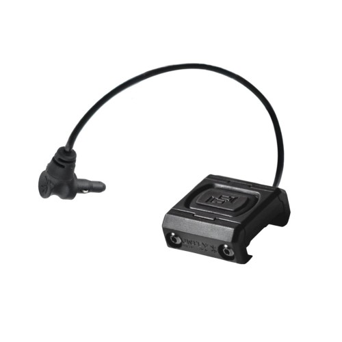 Unity Tactical - Włącznik żelowy na kablu ModButton Lite - Crane Laser - 7" - Czarny - MBL-BLK-CL-7-1 60574 