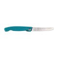 Nóż kuchenny składany Victorinox Swiss Classic Picnic Knife 6.7834.FC1 ząbkowany z zaokrąglonym czubkiem zielony-1 60624 