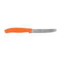 Nóż kuchenny Victorinox Swiss Classic 6.7839.C1 ząbkowany z zaokrąglonym czubkiem pomarańczowy-1 60644 