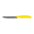 Nóż kuchenny Victorinox Swiss Classic 6.7838.C1 ząbkowany z zaokrąglonym czubkiem żółtym- 60645 