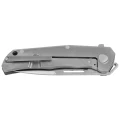 Nóż składany LionSteel Q4ttro Black G10/Titanium, Satin MagnaCut by Molletta (Q4 GBK)-2 60711 
