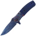 Nóż składany Martinez Albainox Blue Wood/Steel, 3D 3Cr13Mov (18911)-1 60723 