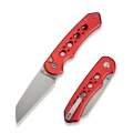 Nóż składany Civivi Pragma Prime Red Aluminium, Stonewashed 14C28N (C24067-2)-1 60735 