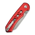Nóż składany Civivi Pragma Prime Red Aluminium, Stonewashed 14C28N (C24067-2)-8 60735 