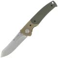Nóż składany Tecnocut TCN6526TG-S - Green/Khaki G10, Satin 440-1 60751 