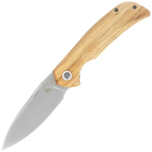 Nóż składany BlackFox Paradigma Zebra Wood, Satin D2 (BF-781 ZW)