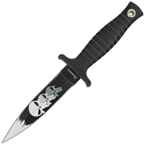Nóż boot Martinez Albainox 3D Skull Black ABS, Black 3Cr13Mov (32617)-1 60764 