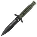 Nóż boot K25 RK-32207 Green ABS/Black Rubber, Black Titanium 7Cr17Mov-1 60777 
