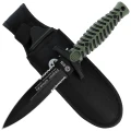 Nóż boot K25 RK-32207 Green ABS/Black Rubber, Black Titanium 7Cr17Mov-2 60777 