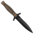 Nóż boot K25 RK-32206 Coyote ABS/Black Rubber, Black Titanium 7Cr17Mov-3 60778 