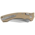 Nóż składany Microtech Amphibian Ram-Lok S/E Tan Fluted G10, Stonewashed M390MK by Tony Marfione (137RL-10FLGTTA)-2 60782 